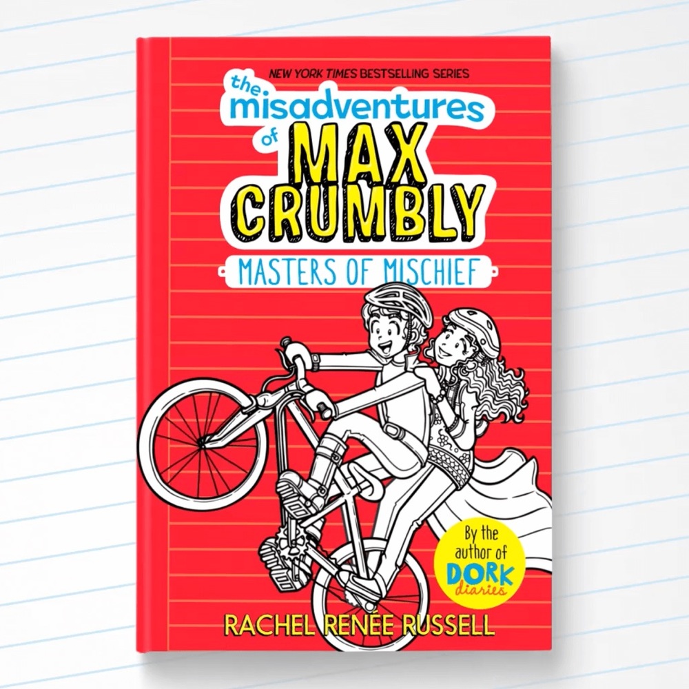Max Crumbly #3 book🧡